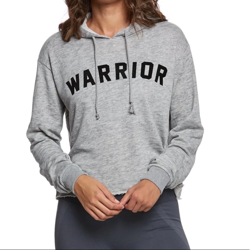 Spiritual Gangster Warrior Cropped Hoodie